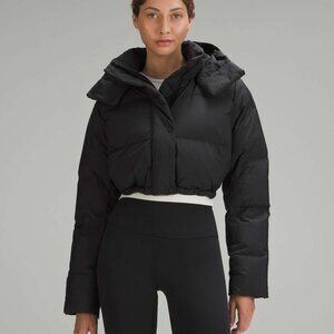 NWOT Lululemon Wunder Puff 600-Down-Fill Super Cropped Jacket, Size 0, $268